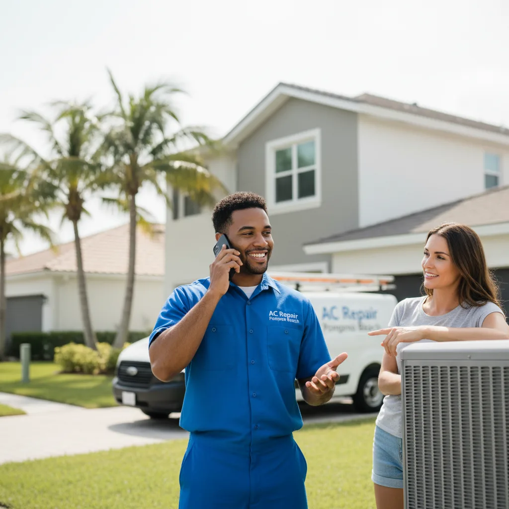 AC Repair Pompano Beach customer support in New Waverly